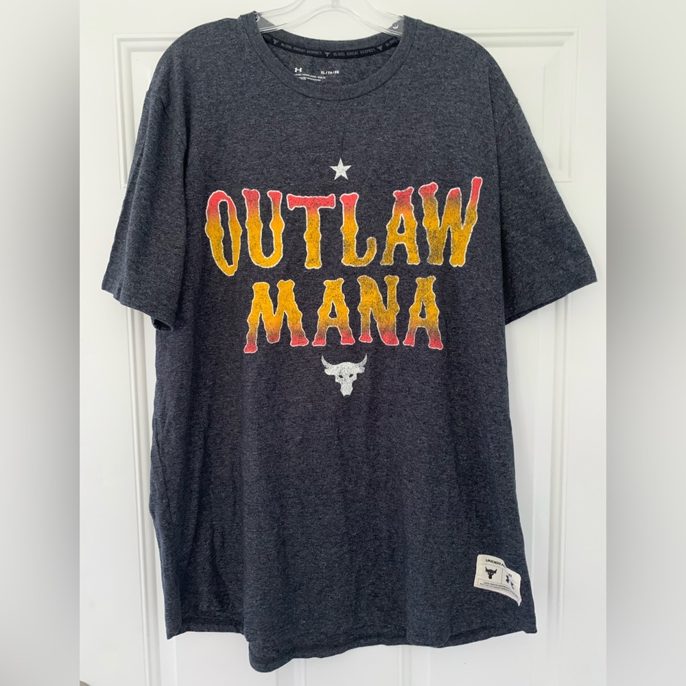 Under Armour Project Rock Outlaw Mana T-shirt Men’s Size XL
